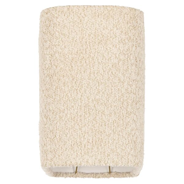 Lampshade Miley beige rectangular small