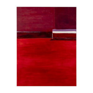 Lienzo 90x5x120 Acrilico -- Rojo/Granate/Blanco