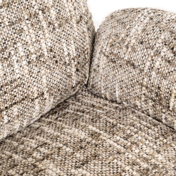 Lounge chair Kagney brown omara swivel