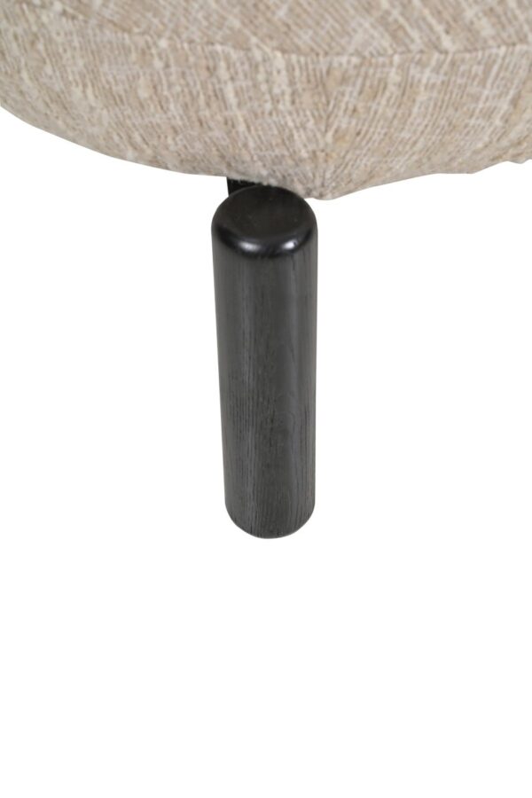 Lounge chair Ornella beige angora