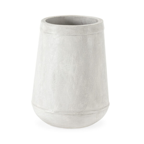 Macetero 40x40x60 Fibrocemento -- Blanco