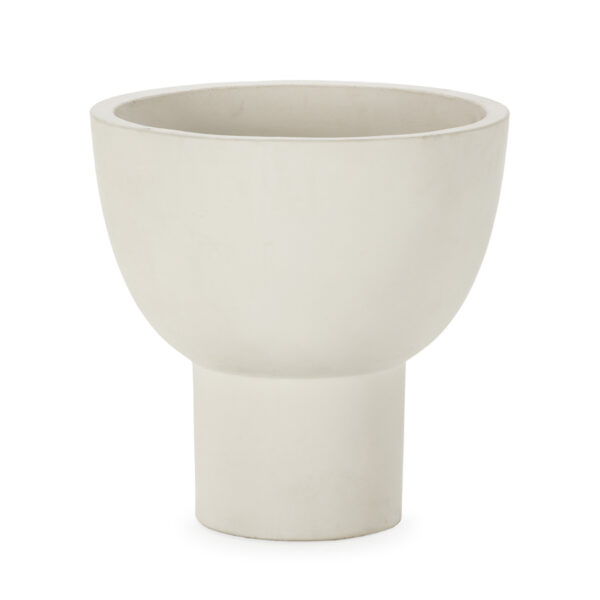 Macetero 50x50x50 Cemento -- Blanco