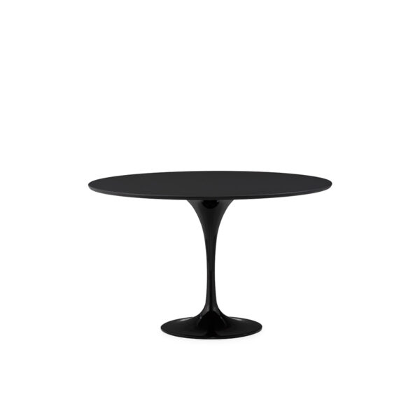 Mesa Comedor 120X120X73 Aluminio/DM -- Negro