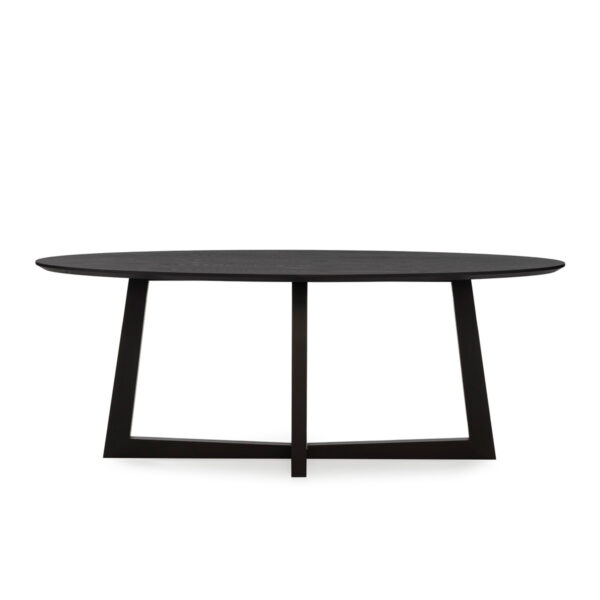Mesa Comedor 200x100x75 Madera -- Negro