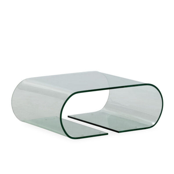 Mesa de Centro 80x60x30 Cristal -- Transparente