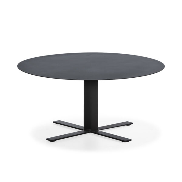 Mesa de Centro 80x80x38 Metal Negro