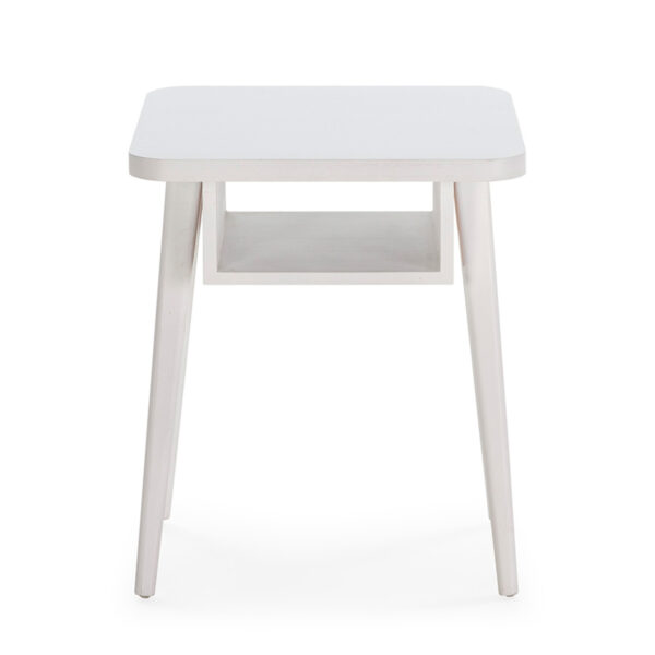 Mesita de Noche 50x50x60 Madera -- Blanco