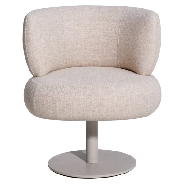 Outdoor dining chair Mason beige alpine swivel
