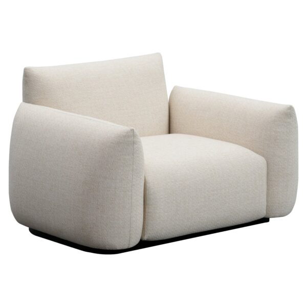 Outdoor lounge chair Dawson beige alpine