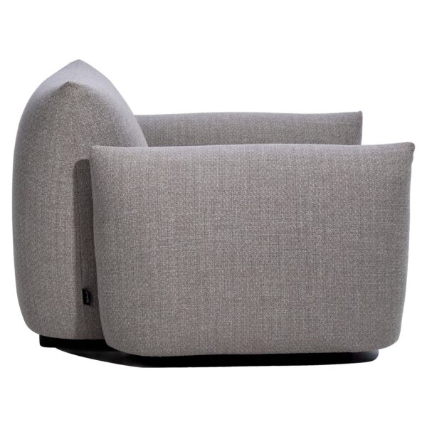 Outdoor lounge chair Dawson greige alpine