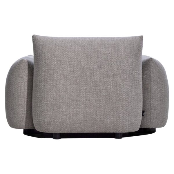 Outdoor lounge chair Dawson greige alpine