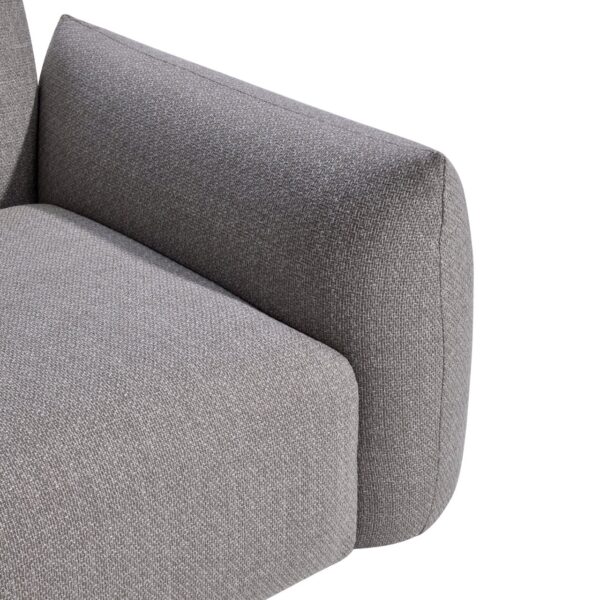 Outdoor lounge chair Dawson greige alpine