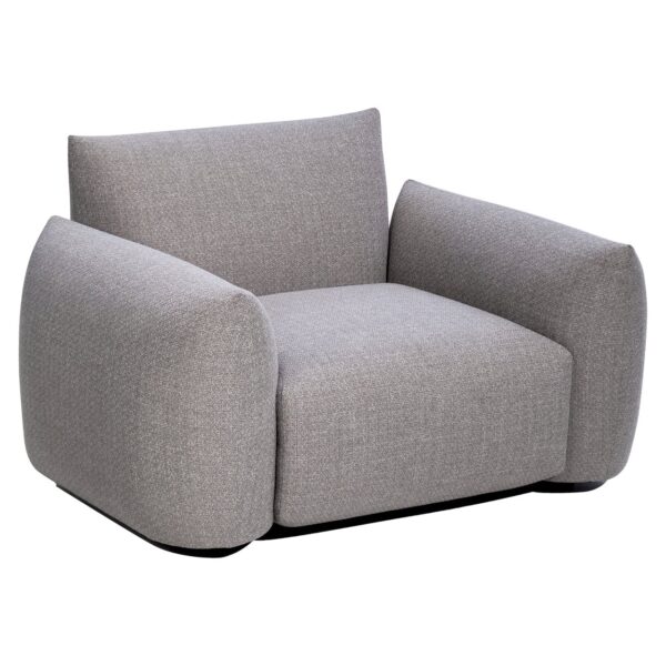 Outdoor lounge chair Dawson greige alpine
