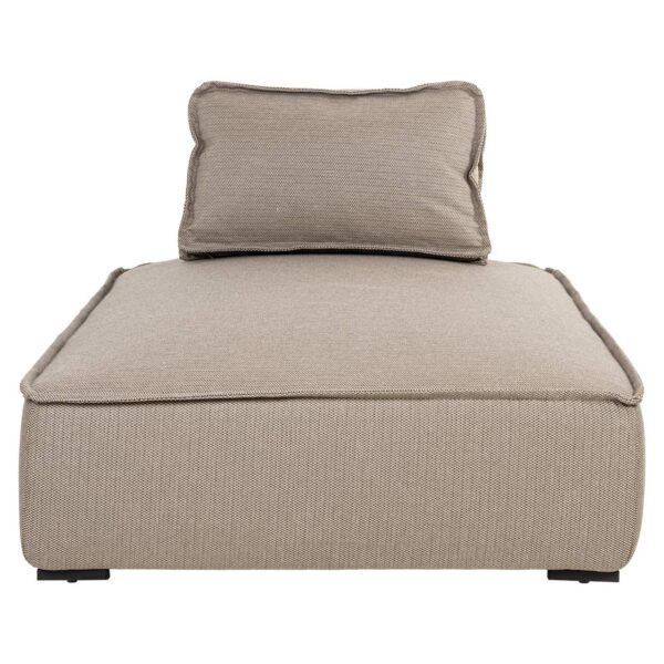 Outdoor lounge chair Jondal taupe