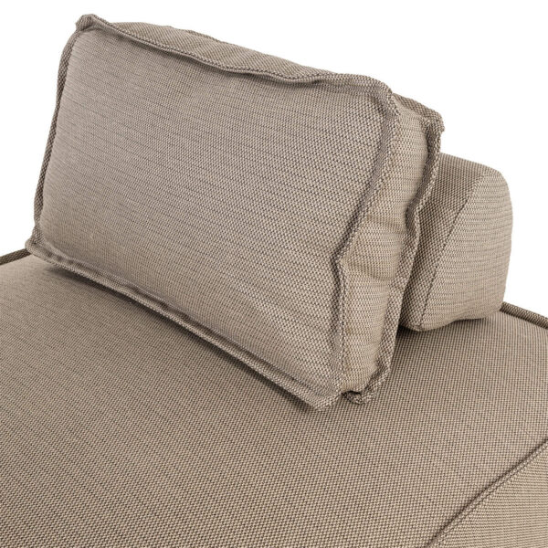 Outdoor lounge chair Jondal taupe