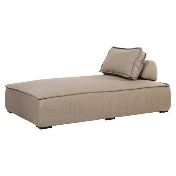 Outdoor lounge chair Jondal taupe