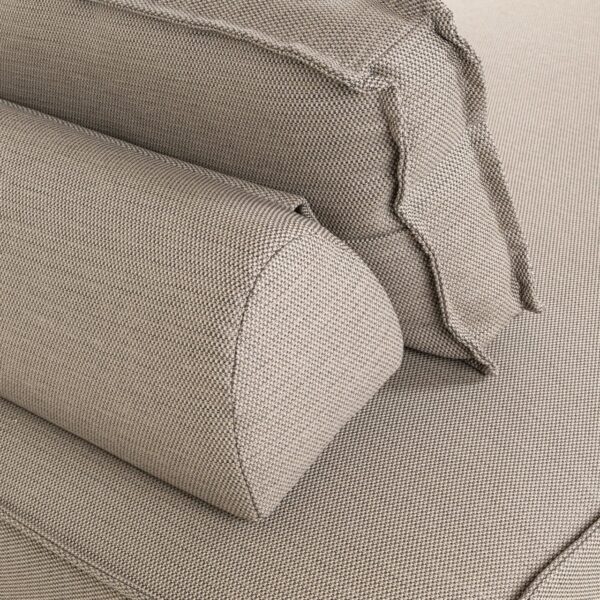Outdoor lounge chair Jondal taupe