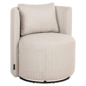 Outdoor lounge chair Marlin beige swivel