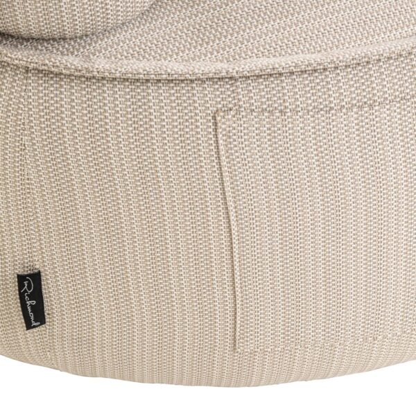Outdoor lounge chair Nammos beige swivel
