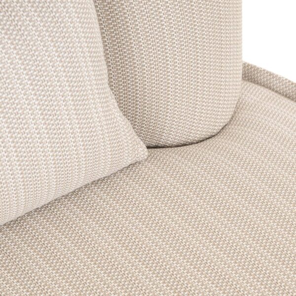 Outdoor lounge chair Nammos beige swivel