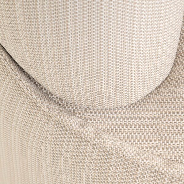 Outdoor lounge chair Nammos beige swivel