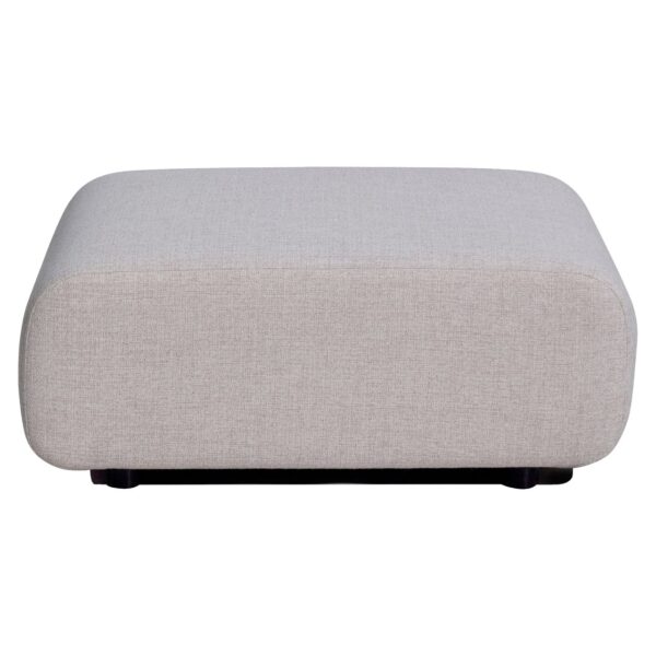Outdoor pouffe & footstool Dawson beige alpine