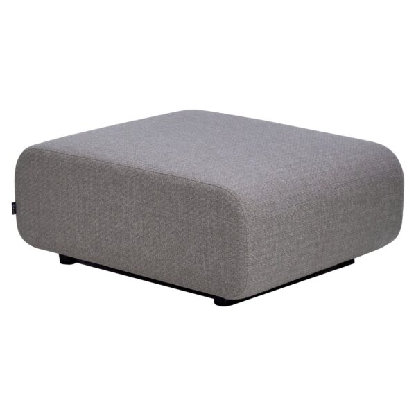 Outdoor pouffe & footstool Dawson greige alpine