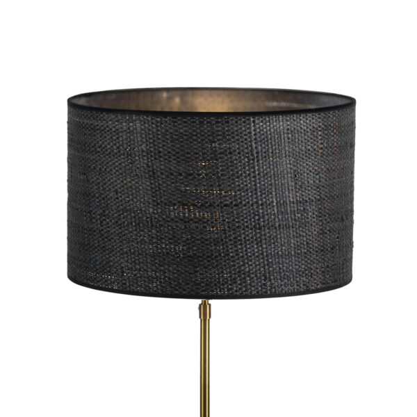 Pantalla 30x24x32 Fibra Natural -- Negro