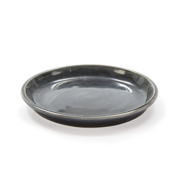 Plato 24x24x2 Gres Gris Envejecido