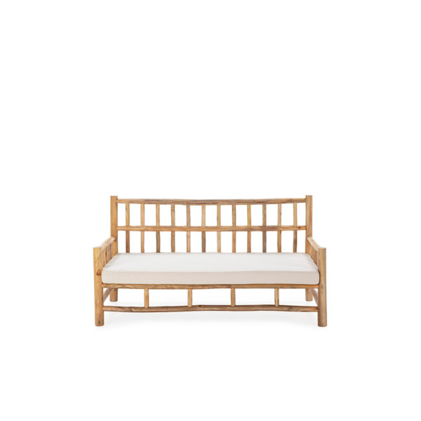 Sofá 160x80x85 Madera de Teca Natural