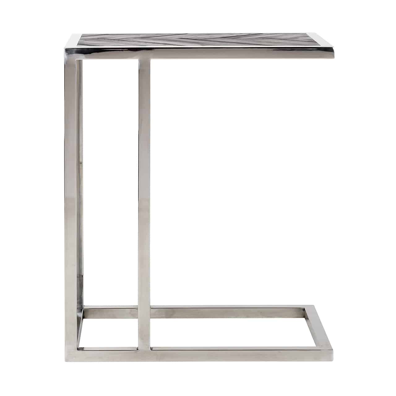 Sofa table Blackbone Silver black rustic