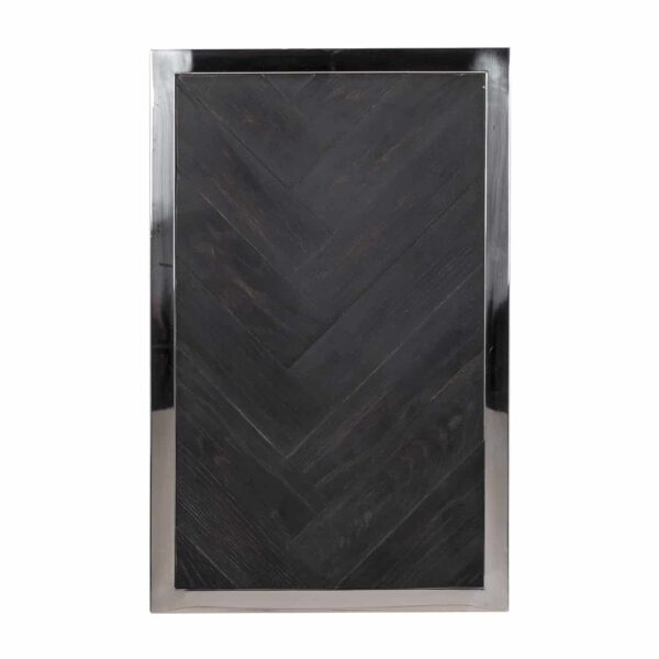 Sofa table Blackbone Silver black rustic