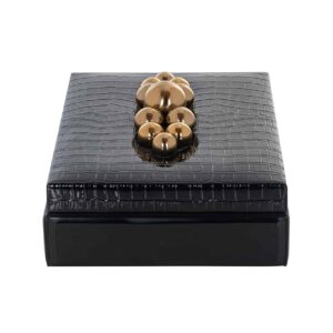 Storage box Nina black large