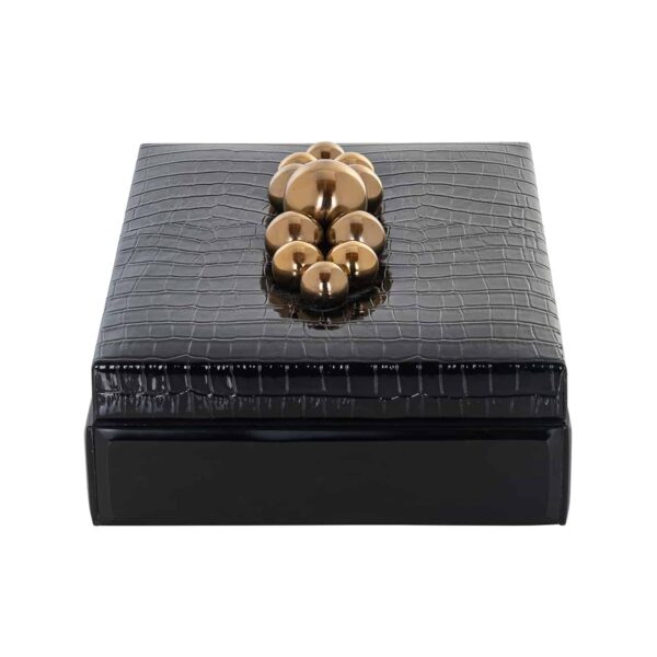 Storage box Nina black large