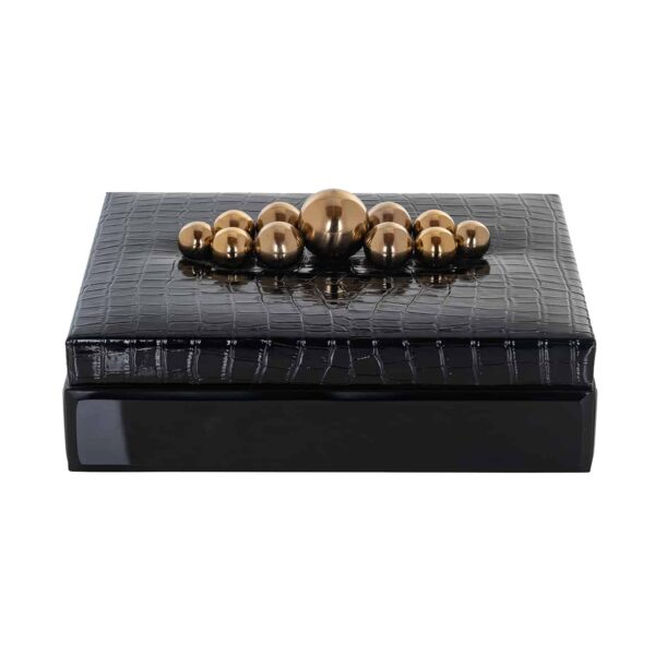 Storage box Nina black large