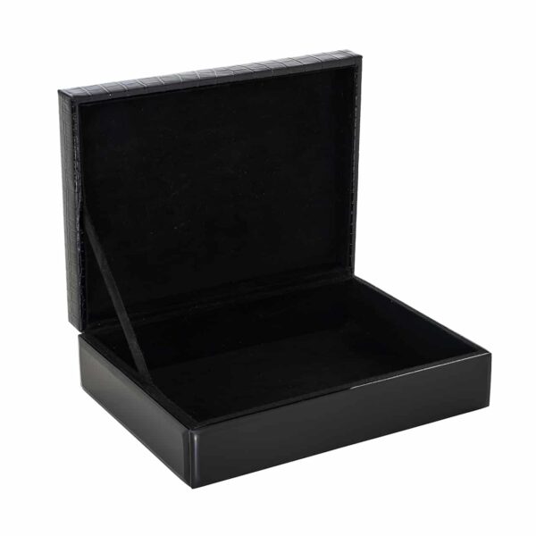 Storage box Nina black large