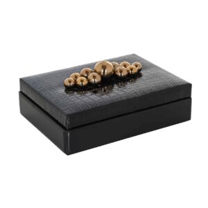 Storage box Nina black large