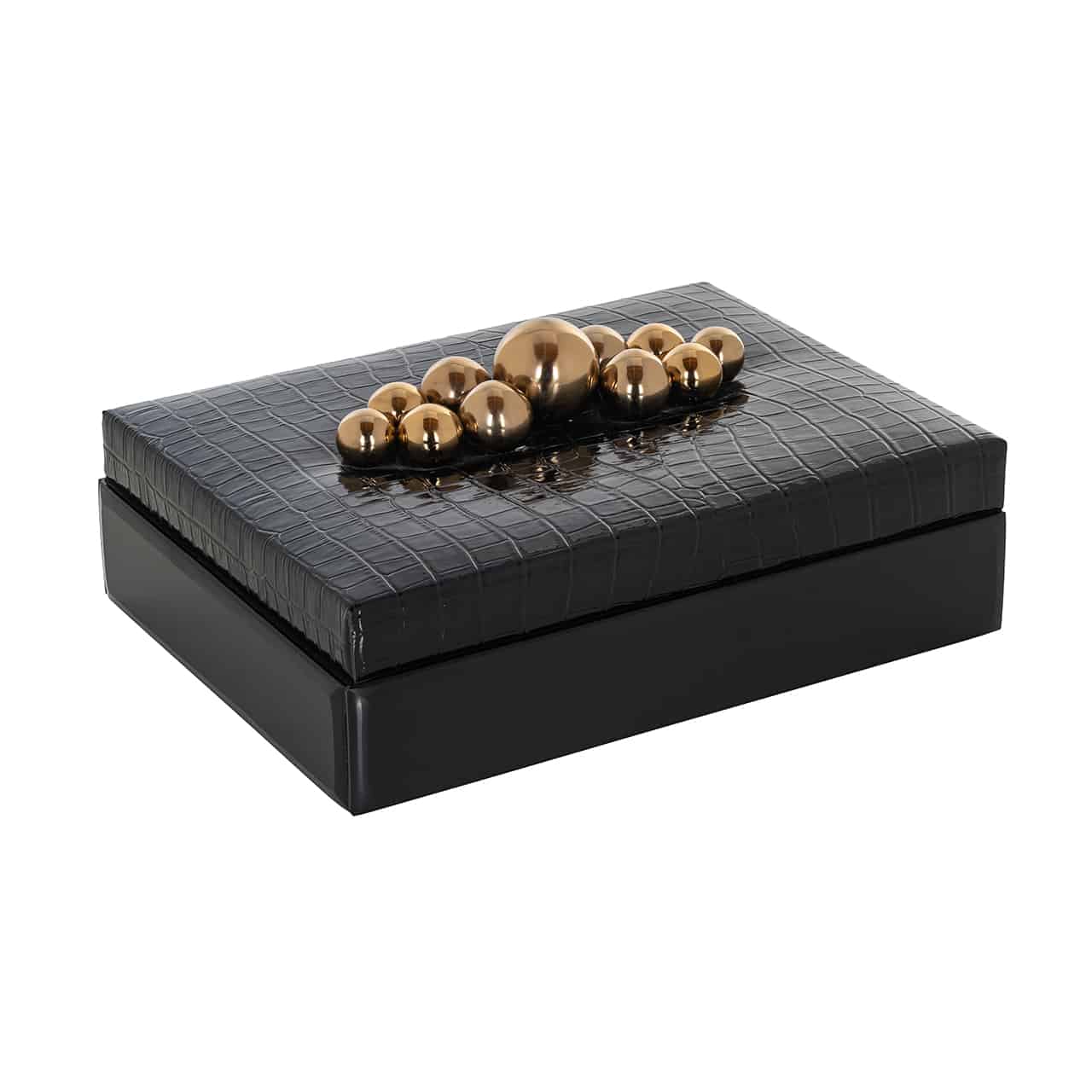 Storage box Nina black large