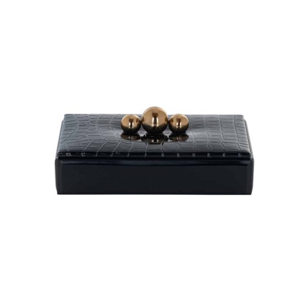 Storage box Nina black small