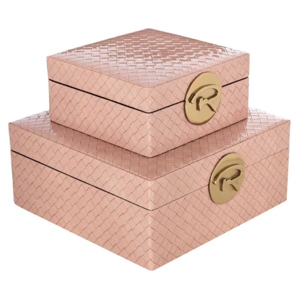 Storage box Rosaly pink