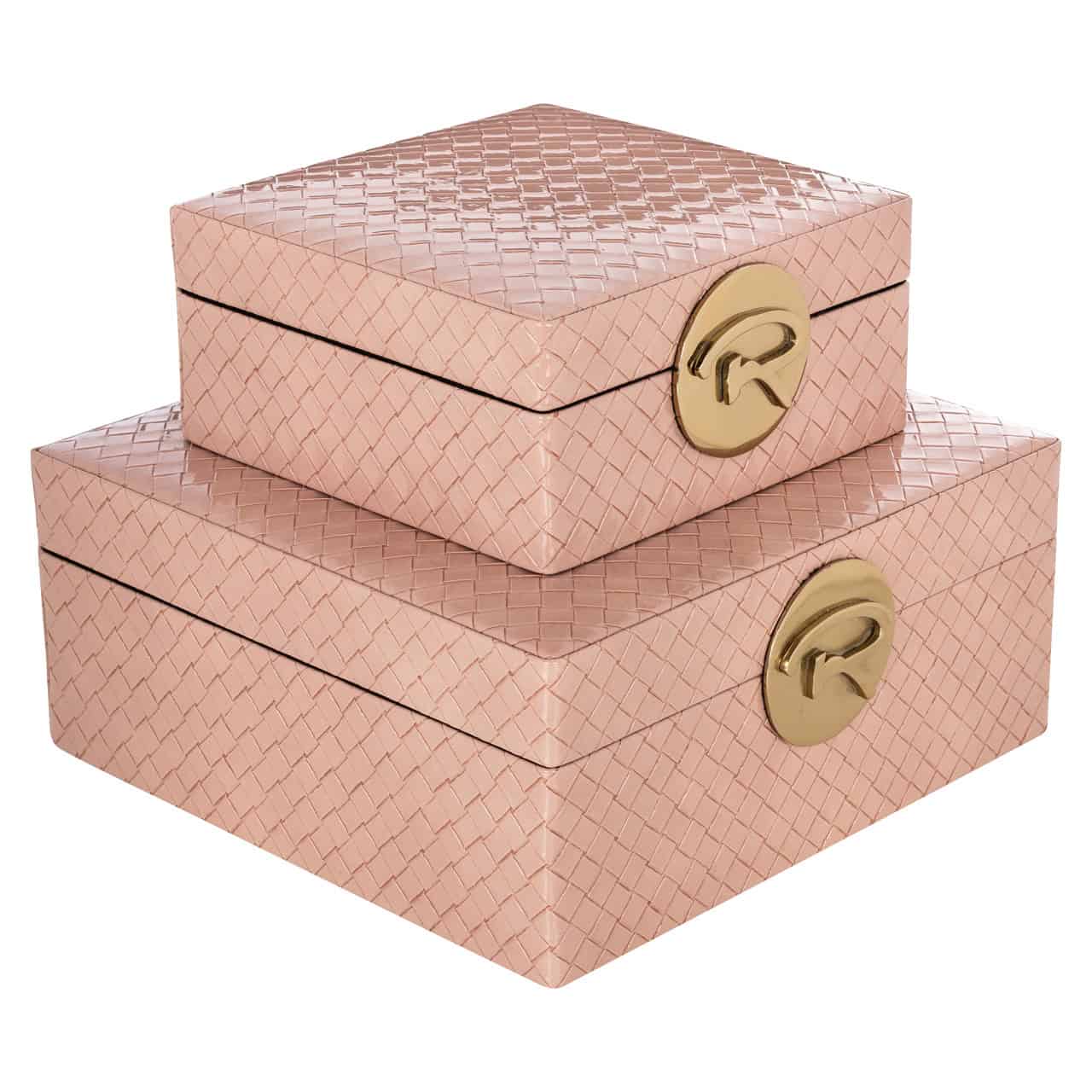Storage box Rosaly pink