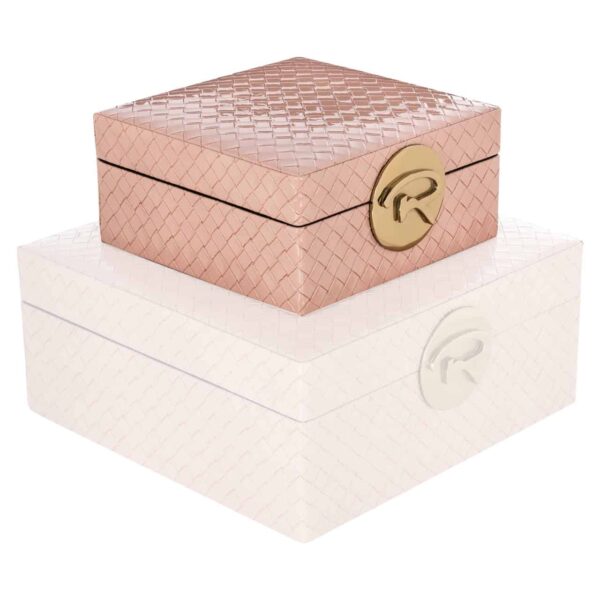 Storage box Rosaly pink
