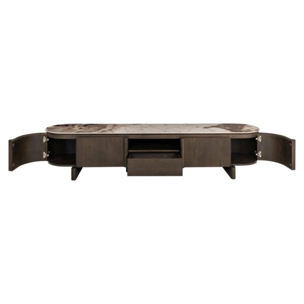 TV cabinet Langford brown