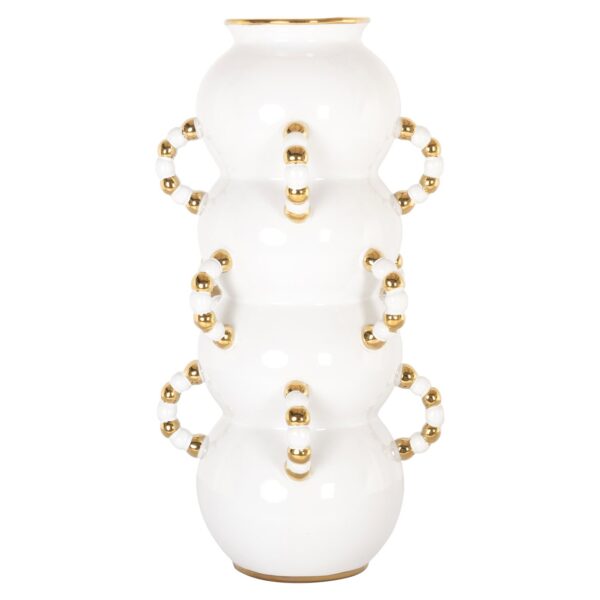 Vase Pippy white large