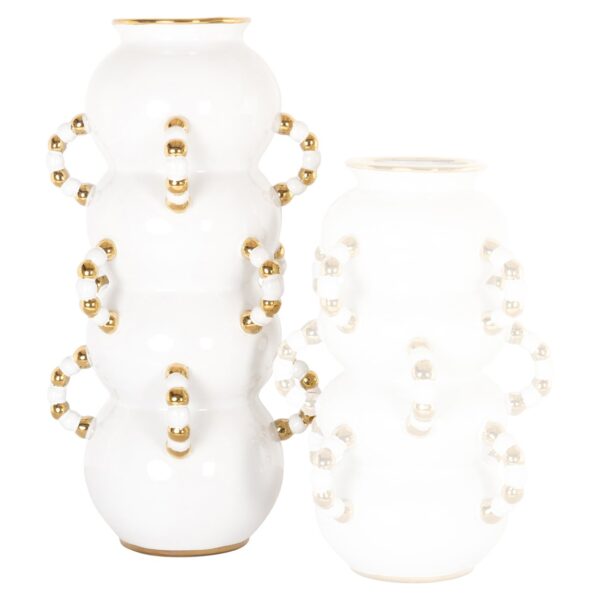 Vase Pippy white large
