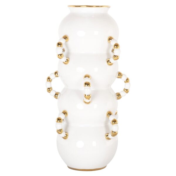 Vase Pippy white large
