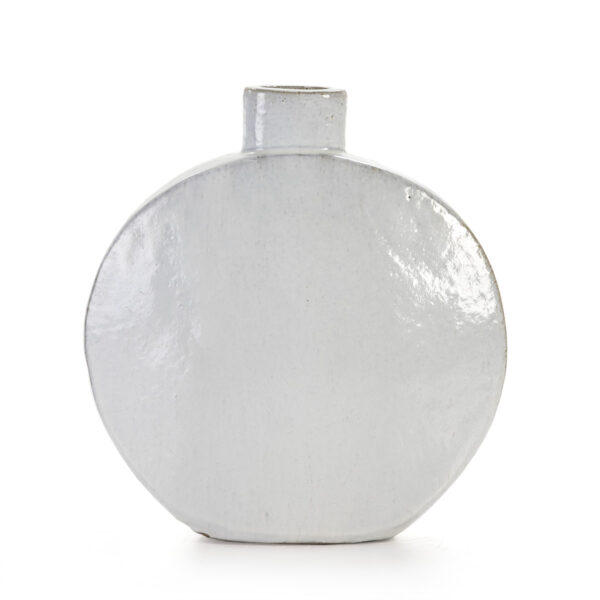 Vasija 52x18x56 Gres Blanco