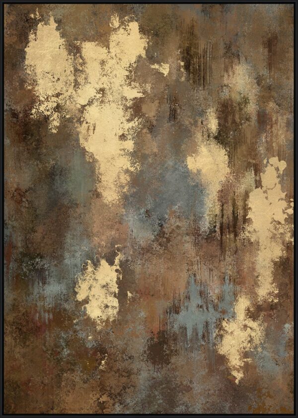 Wall art Golden gleam gold