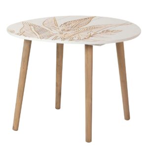 Mesa Auxiliar Madera Talla 60x60x45 Cm