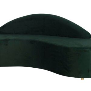 Sofa Velvet Verde 195x84x76 Cm